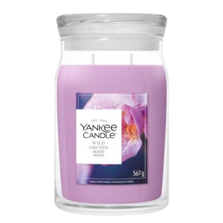 WILD ORCHID Świeca duża - Yankee Candle