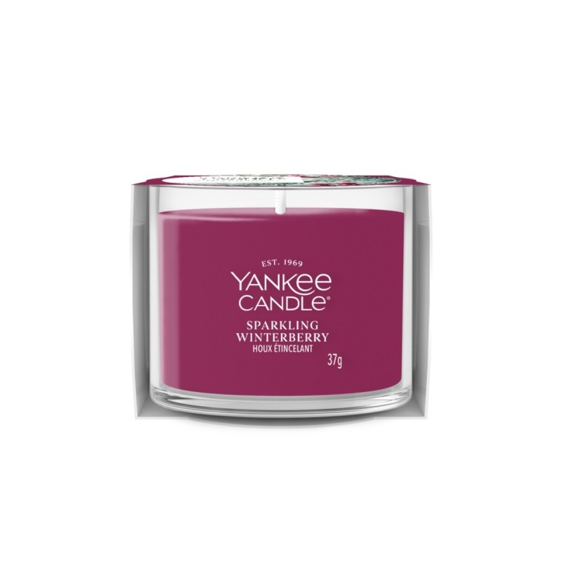 SPARKLING WINTERBERRY Świeca mini - Yankee Candle