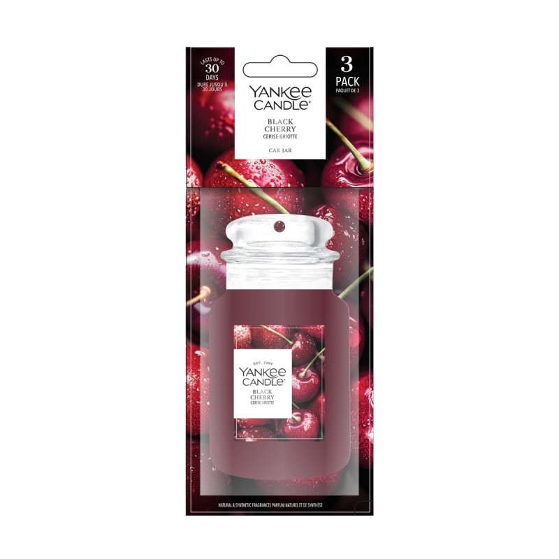 BLACK CHERRY YC Car jar® bonus pack - Yankee Candle