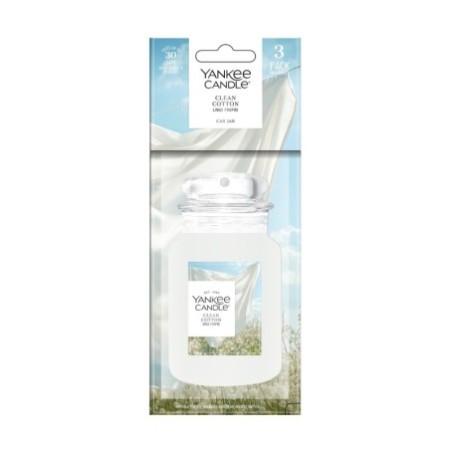 CLEAN COTTON® YC Car jar® bonus pack - Yankee Candle
