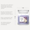 LAVENDER VANILLA Świeca średnia - Yankee Candle
