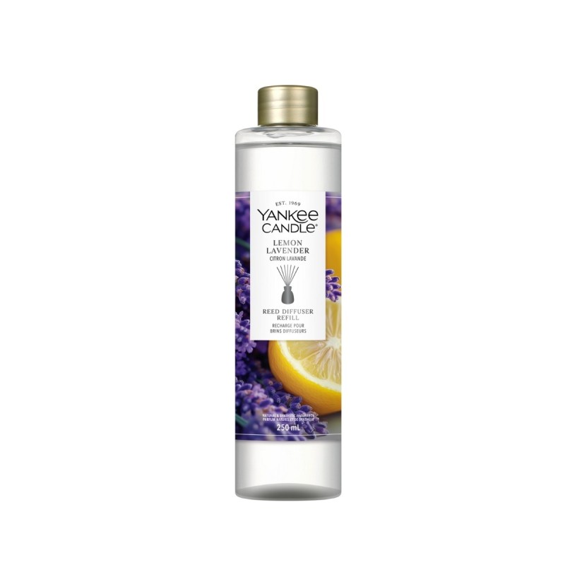 LEMON LAVENDER Uzupełniacz do pałeczek 250ml - Yankee Candle