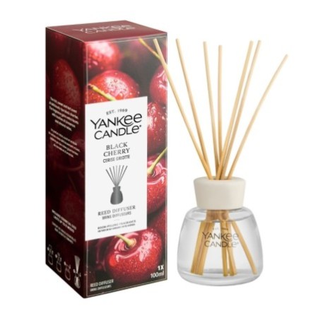 BLACK CHERRY Pałeczki zapachowe 100ml - Yankee Candle