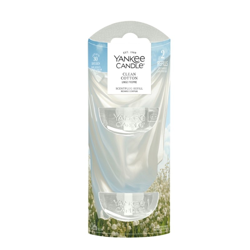 CLEAN COTTON® Uzupełniacz do odświeżacza elektrycznego - Yankee Candle