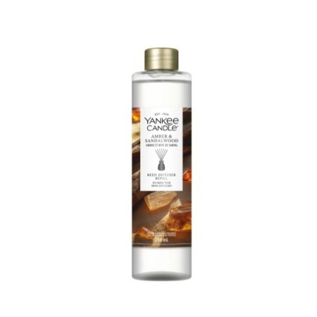 AMBER & SANDALWOOD Uzupełniacz do pałeczek 250ml - Yankee Candle
