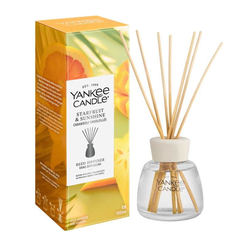 STARFRUIT & SUNSHINE Pałeczki zapachowe 100ml - Yankee Candle