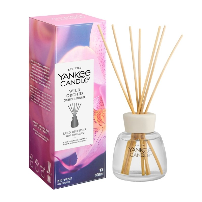 WILD ORCHID Pałeczki zapachowe 100ml - Yankee Candle