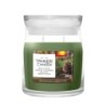 BALSAM & CEDAR FIRESIDE Świeca średnia - Yankee Candle
