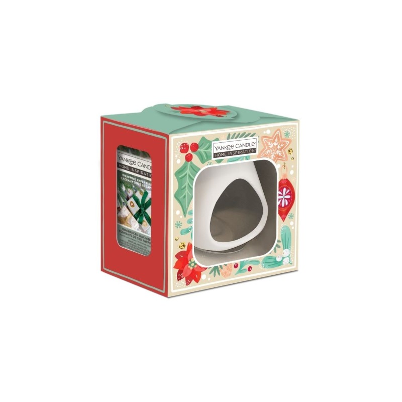 Christmas Zestaw kominek z woskiem - Home Inspiration
