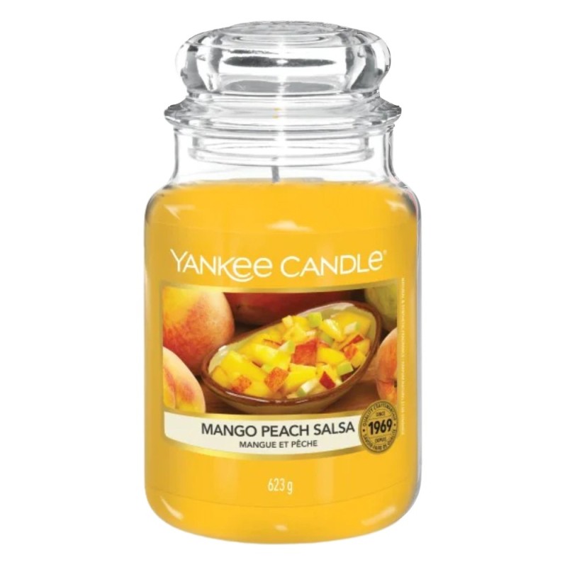 MANGO PEACH SALSA Słoik duży - Yankee Candle