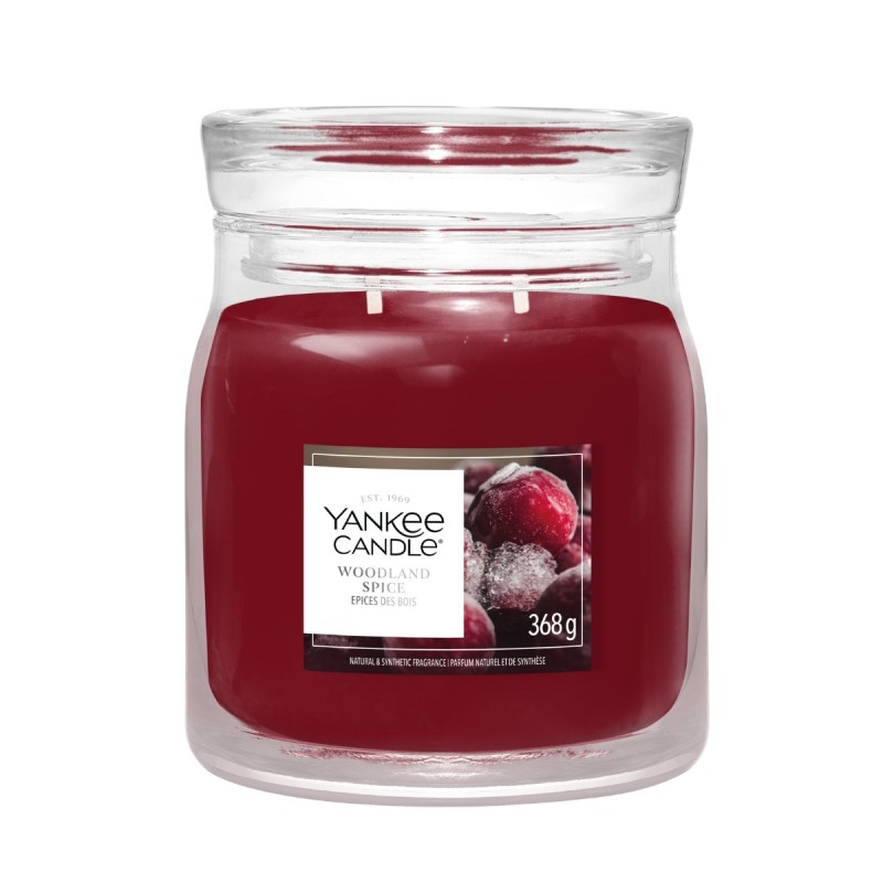 WOODLAND SPICE Świeca średnia - Yankee Candle