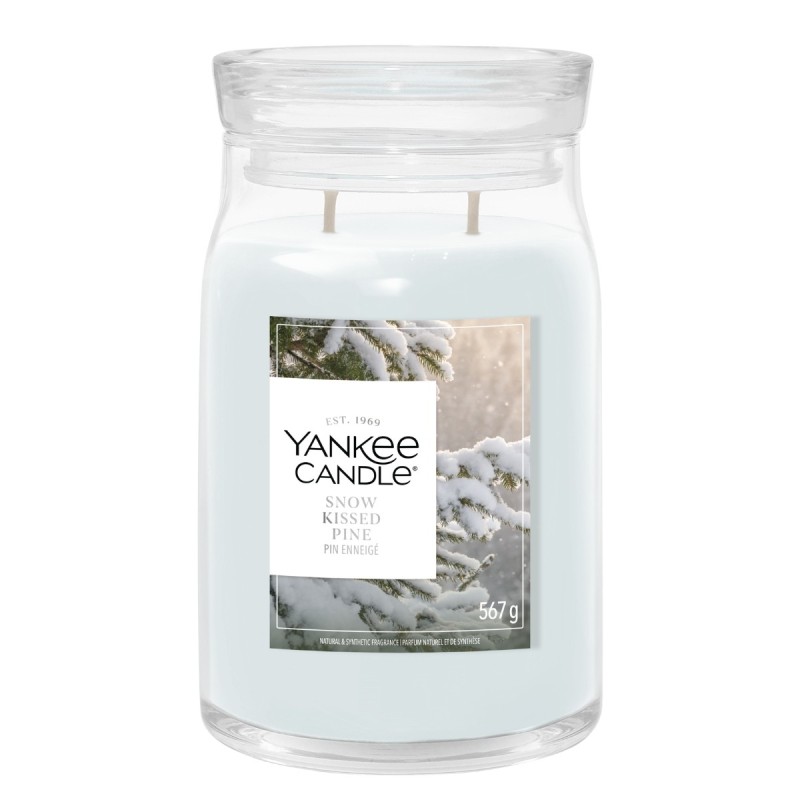 SNOW KISSED PINE Świeca duża - Yankee Candle
