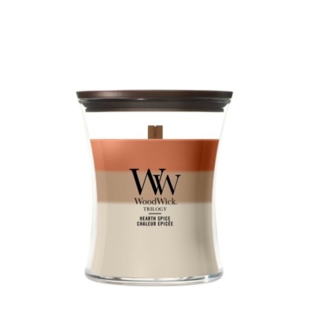 HEARTH SPICE ŚWIECA ŚREDNIA - WoodWick
