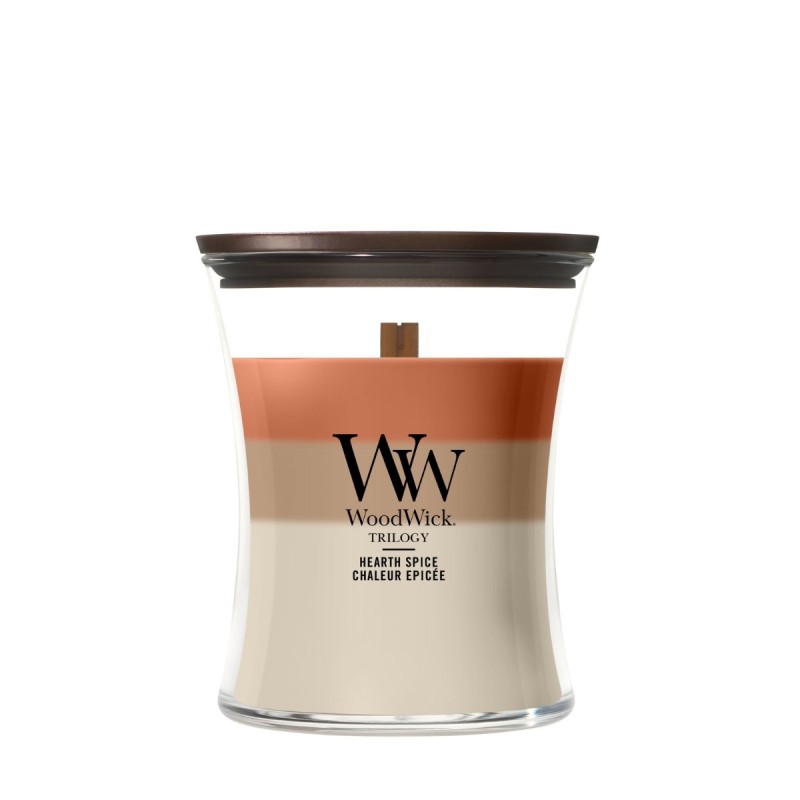 HEARTH SPICE ŚWIECA ŚREDNIA - WoodWick