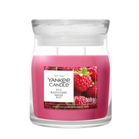 RED RASPBERRY Świeca średnia - Yankee Candle