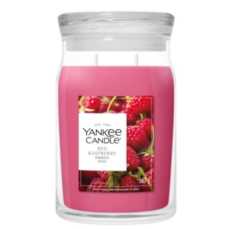 RED RASPBERRY Świeca duża - Yankee Candle