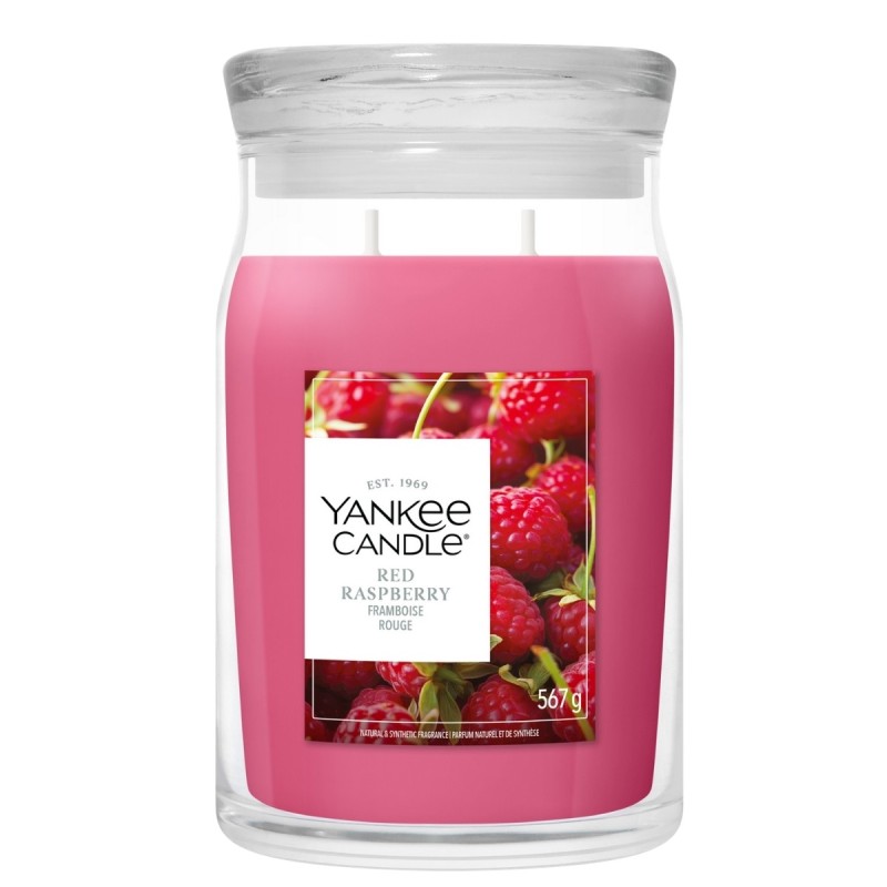 RED RASPBERRY Świeca duża - Yankee Candle