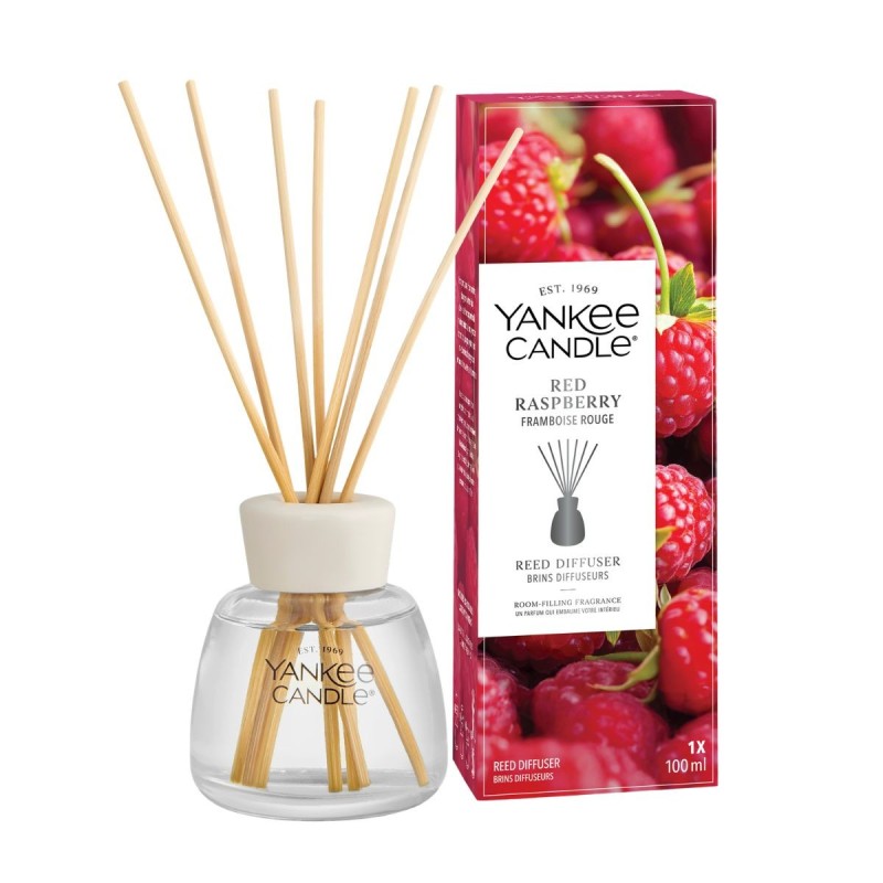 RED RASPBERRY Pałeczki zapachowe 100ml - Yankee Candle