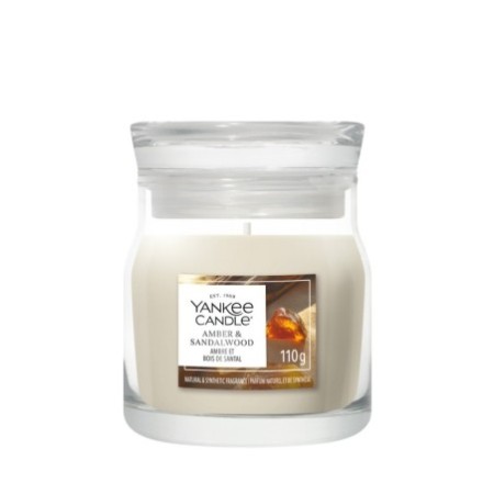 AMBER & SANDALWOOD Świeca mała - Yankee Candle