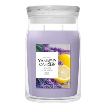 LEMON LAVENDER Świeca duża - Yankee Candle