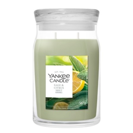 SAGE & CITRUS Świeca duża - Yankee Candle