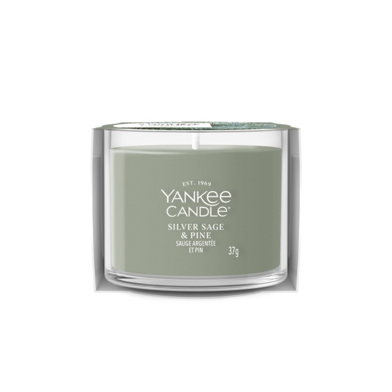 SILVER SAGE & PINE Świeca mini - Yankee Candle