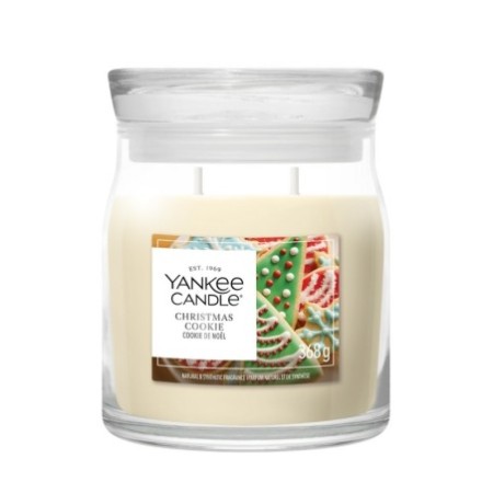 CHRISTMAS COOKIE Świeca średnia - Yankee Candle