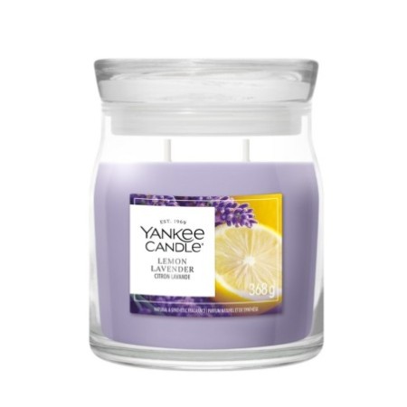 LEMON LAVENDER Świeca średnia - Yankee Candle