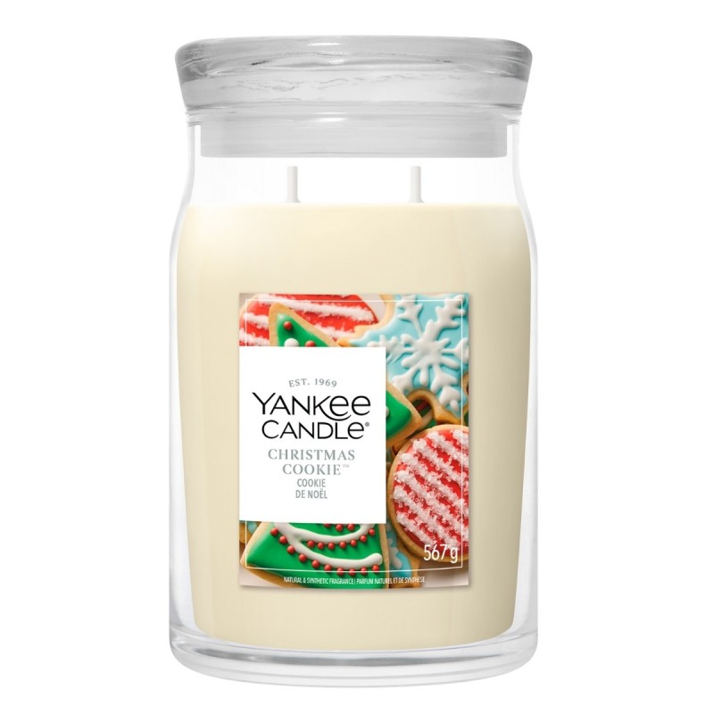 CHRISTMAS COOKIE Świeca duża - Yankee Candle