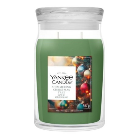 SHIMMERING CHRISTMAS TREE Świeca duża - Yankee Candle