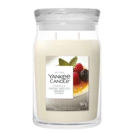 VANILLA CREME BRULEE Świeca duża - Yankee Candle