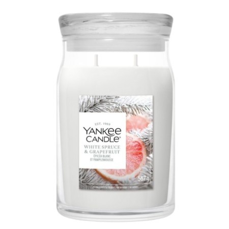 WHITE SPRUCE & GRAPEFRUIT Świeca duża - Yankee Candle