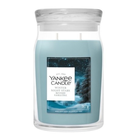 WINTER NIGHT STARS Świeca duża - Yankee Candle