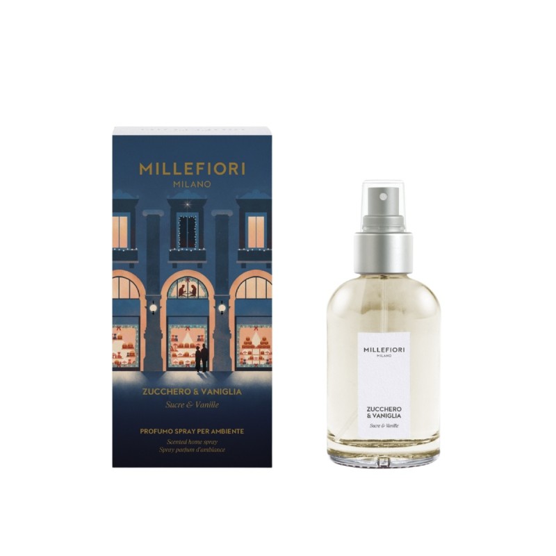 MM ZESTAW PREZENTOWY CHRISTMAS Perfumy do wnętrz 100 ml ZUCCHERO & VANIGLIA - Millefiori