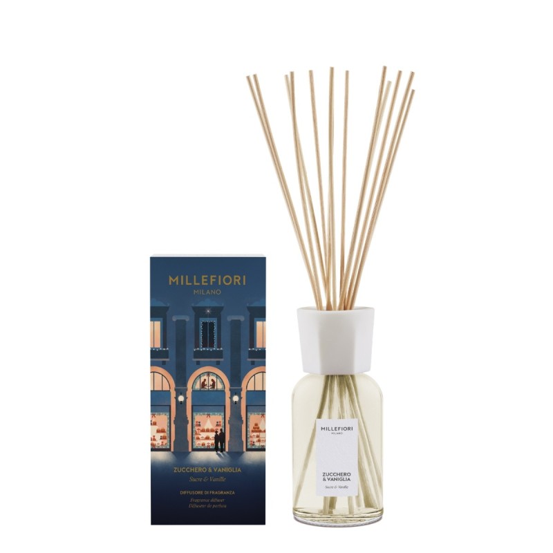 MM ZESTAW PREZENTOWY CHRISTMAS Pałeczki zapachowe 250 ml ZUCCHERO & VANIGLIA - Millefiori