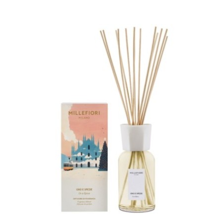 MM ZESTAW PREZENTOWY CHRISTMAS Pałeczki zapachowe 250 ml ORO E SPEZIE - Millefiori