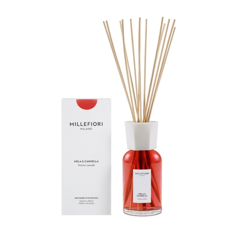 MELA & CANNELLA Pałeczki zapachowe 500ml MILLEFIORI MILANO - Millefiori