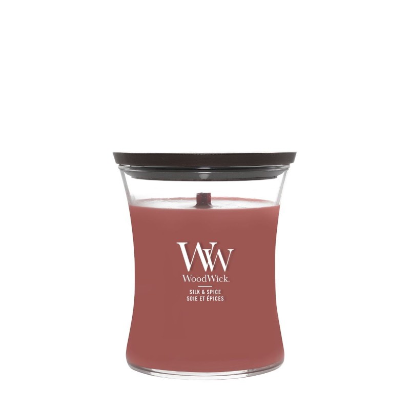 SILK & SPICE ŚWIECA ŚREDNIA - WoodWick