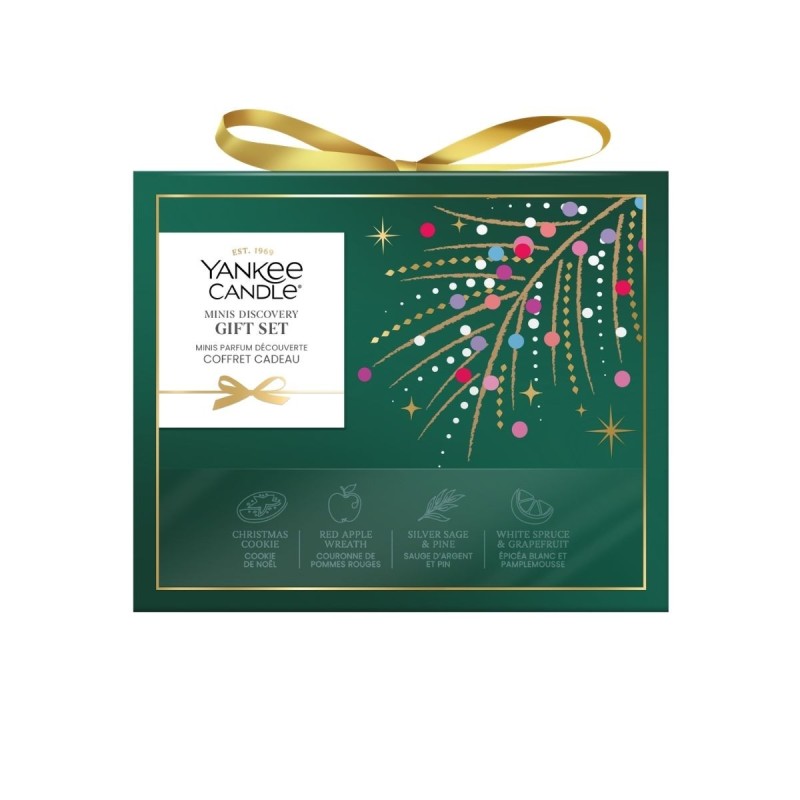 CHRISTMAS YC Zestaw 4 świece mini - Yankee Candle