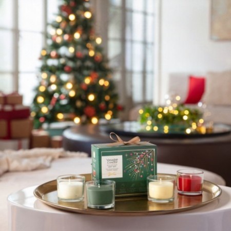CHRISTMAS YC Zestaw 4 świece mini - Yankee Candle